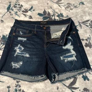 Women’s Judy Blue Frayed Shorts